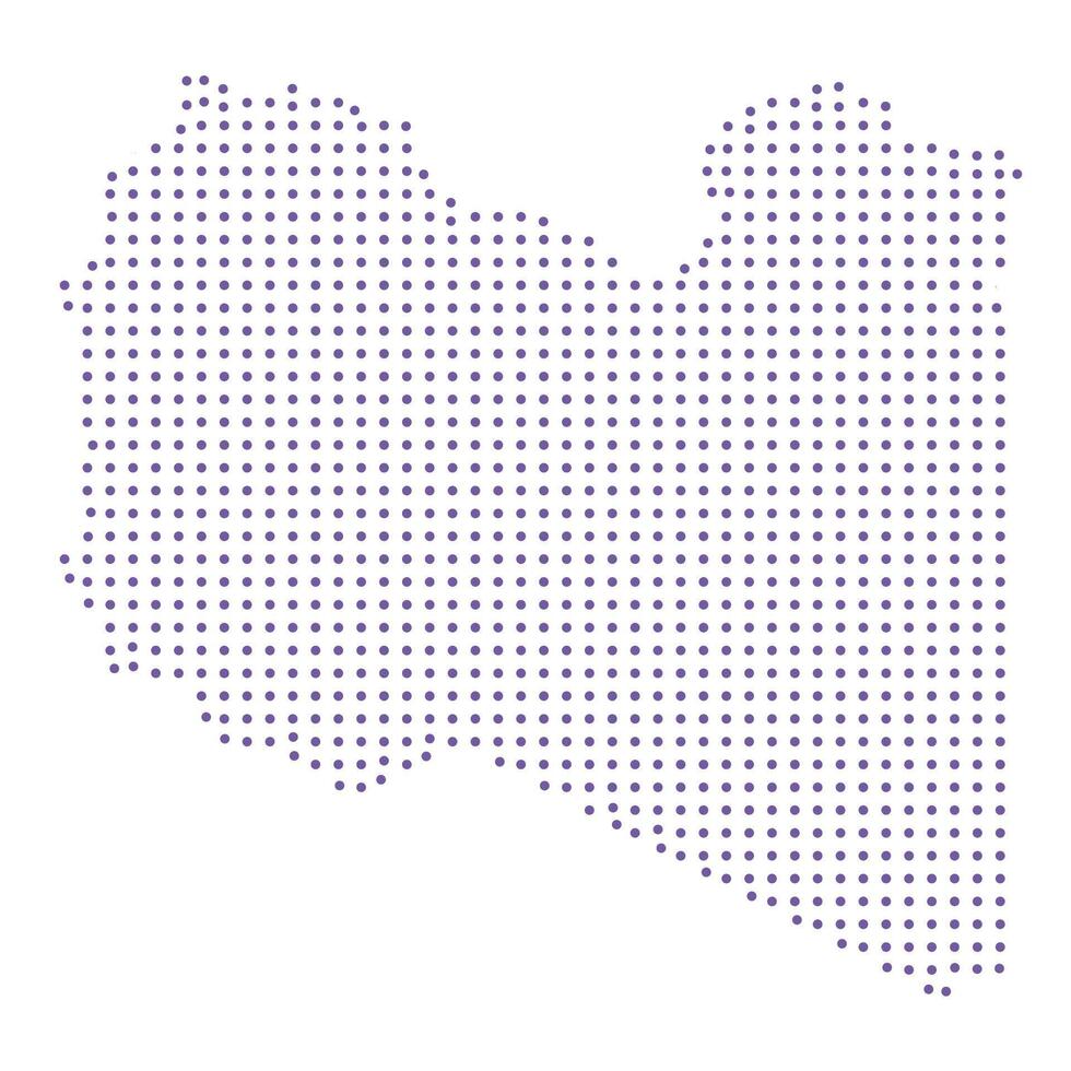 Liberia map dotted pattern design purple circle vector