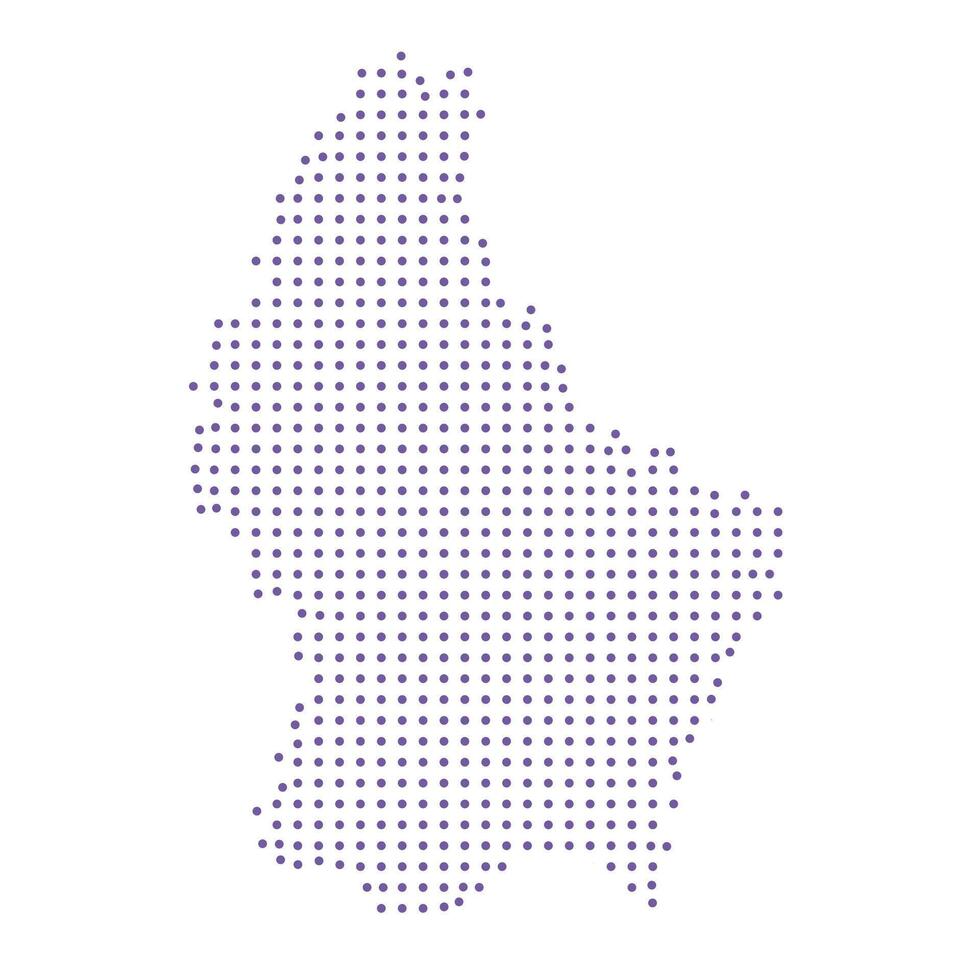 Lithuania map dotted pattern design purple circle vector