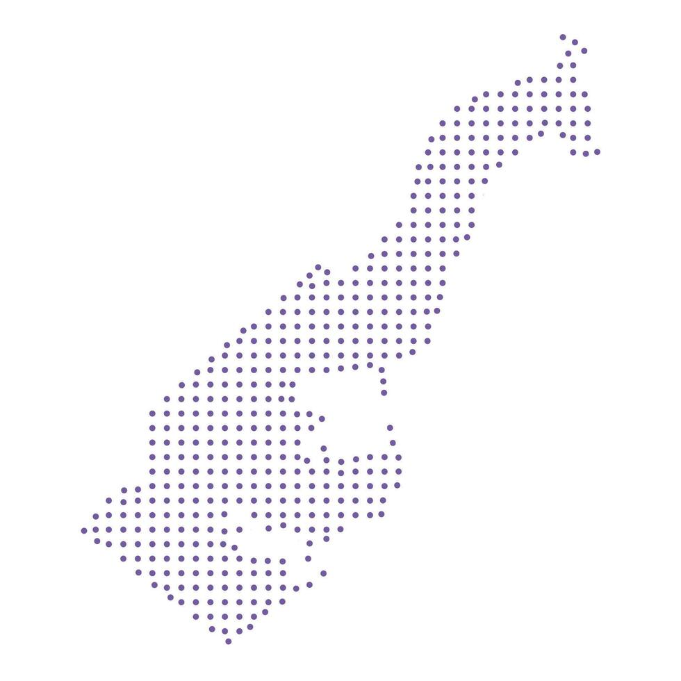 Monaco map dotted pattern design purple circle vector