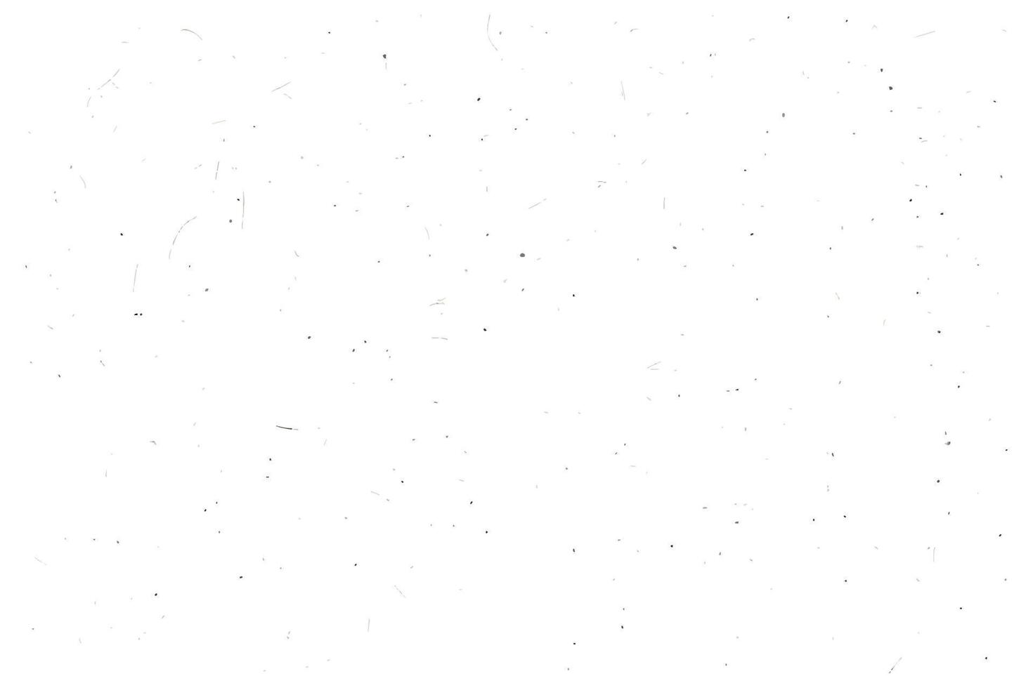 Soft white paper background with delicate dust speckles for vintage projects vector