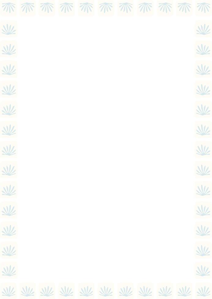 Ice cubes frame. Christmas decoration background border with empty space for your text vector