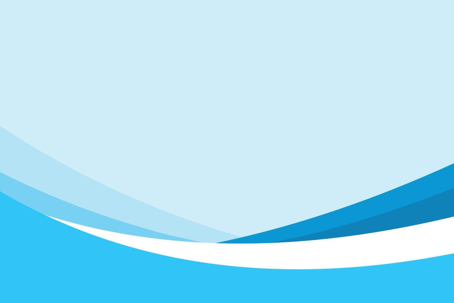 blue wave abstract background elegant vector