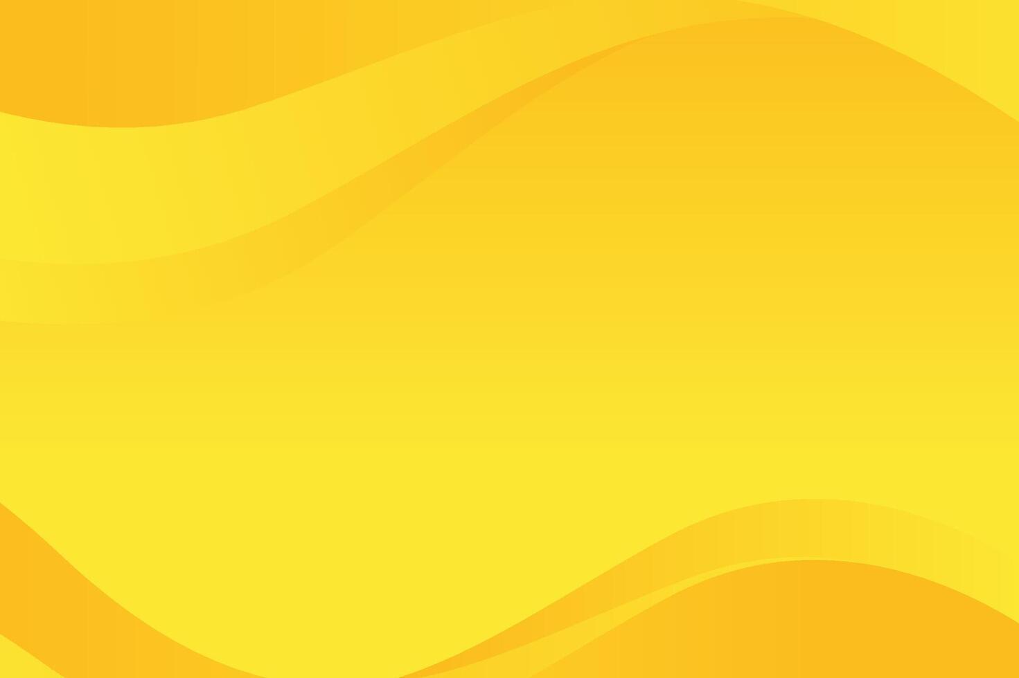 yellow wave abstract background elegant vector