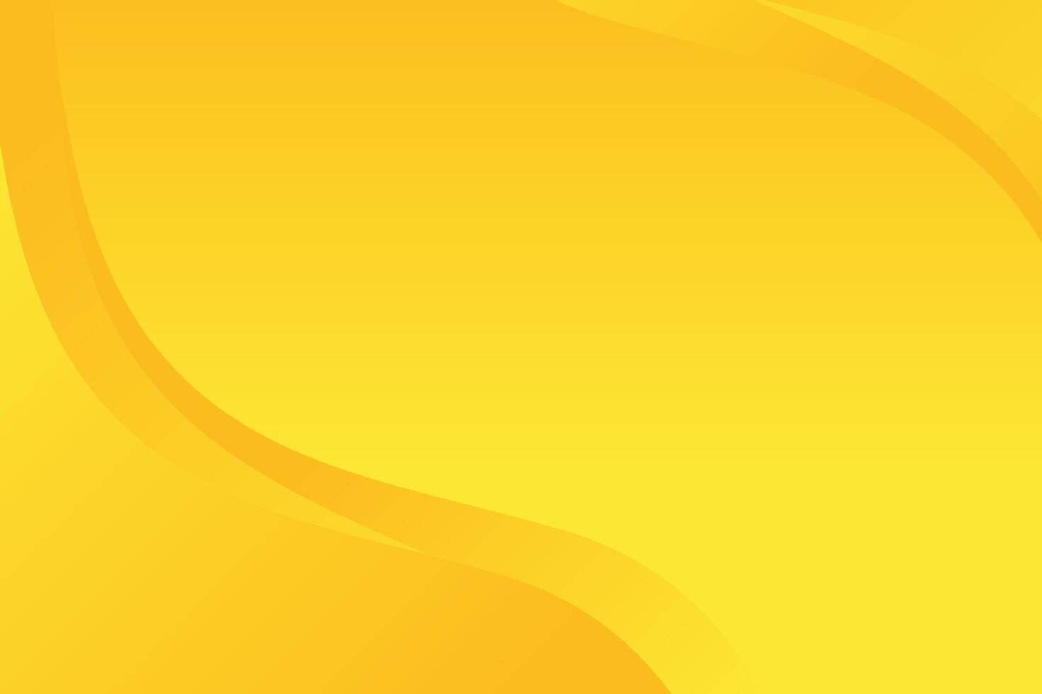 luxury yellow elegant background with wavy vector
