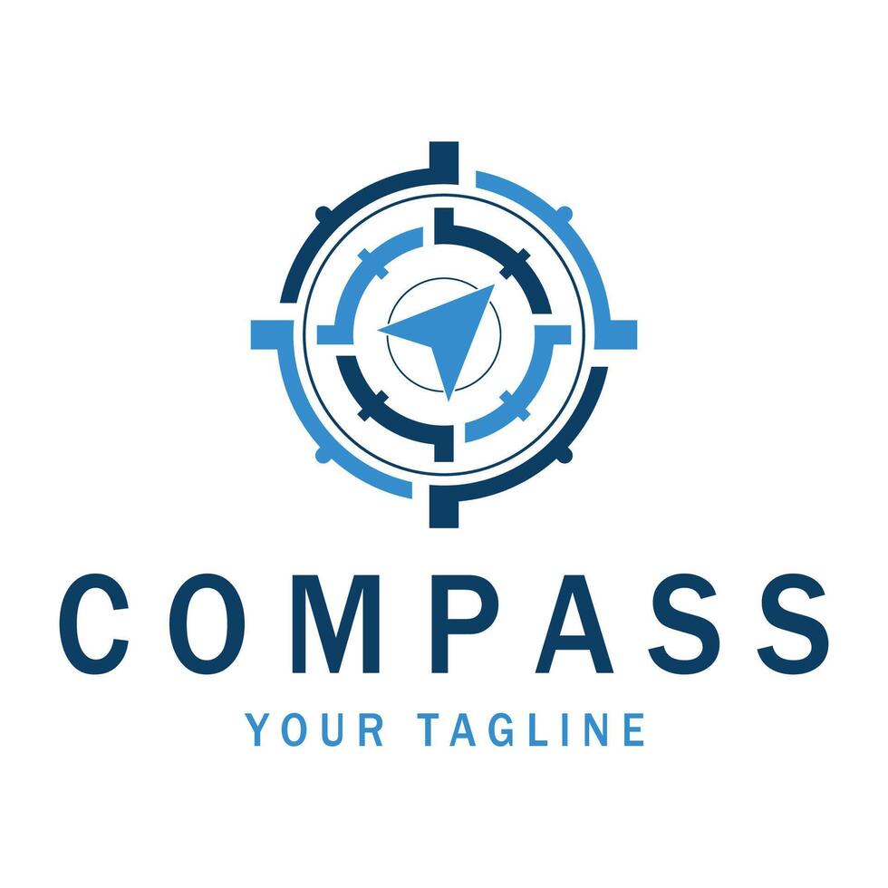 compass icon isolated on background.modern compass pictogram,business,marketing,internet concept.trendy simple symbol for websitedesign or button to mobile app.logo illustration. vector