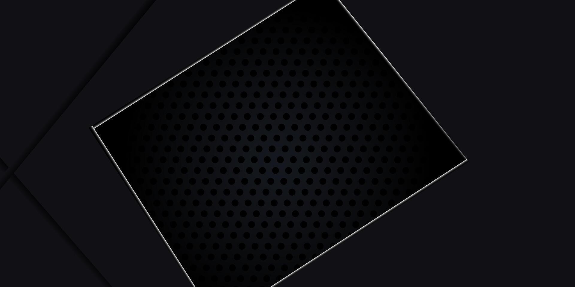 Dark Geometric Abstract Background with Subtle Dot Texture vector