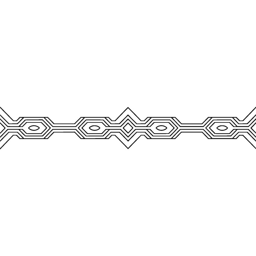 Minimalist Geometric Line Art on White Background vector