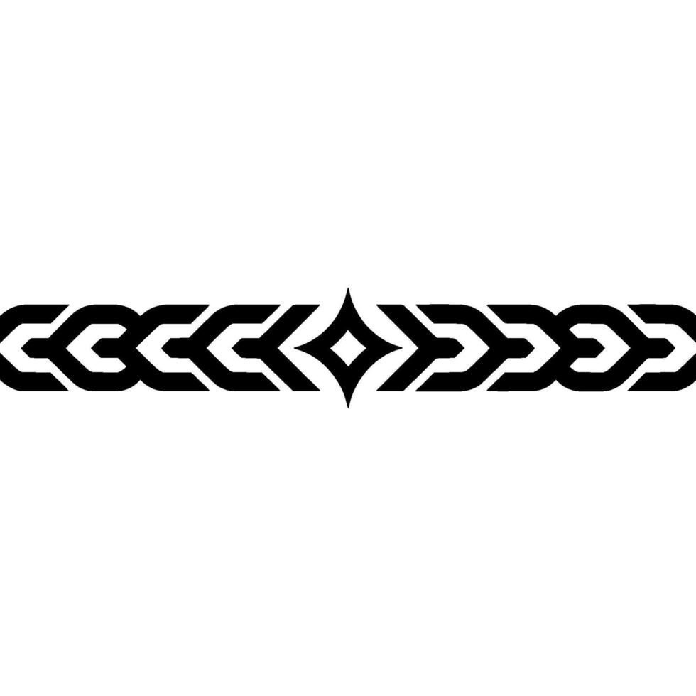 Geometric Border Black Line on White Background, Minimalist Style vector
