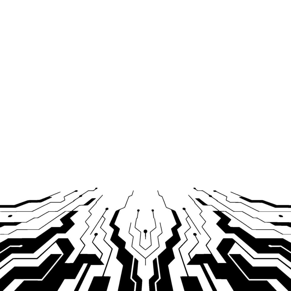 Futuristic Circuit Board Abstract , Hightech Background vector