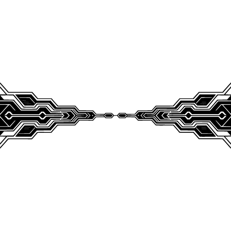 Abstract Circuitry Modern Tech Background vector