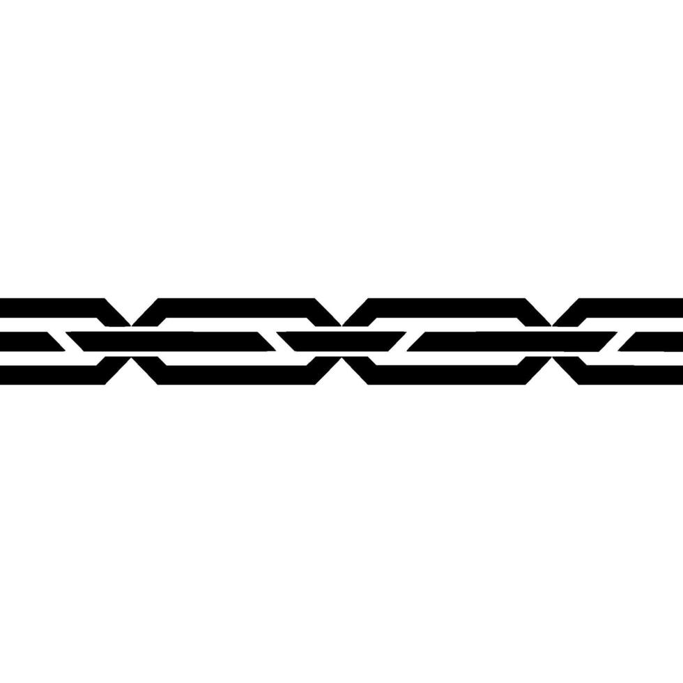 Geometric Black Line Border, Modern , Minimalist Style vector