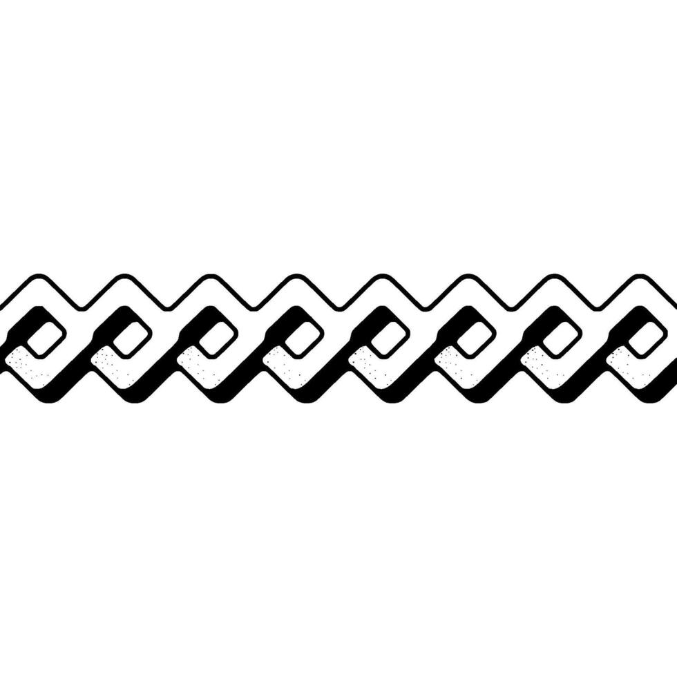 Abstract Black White Border on White Background, Modern, Minimalist vector
