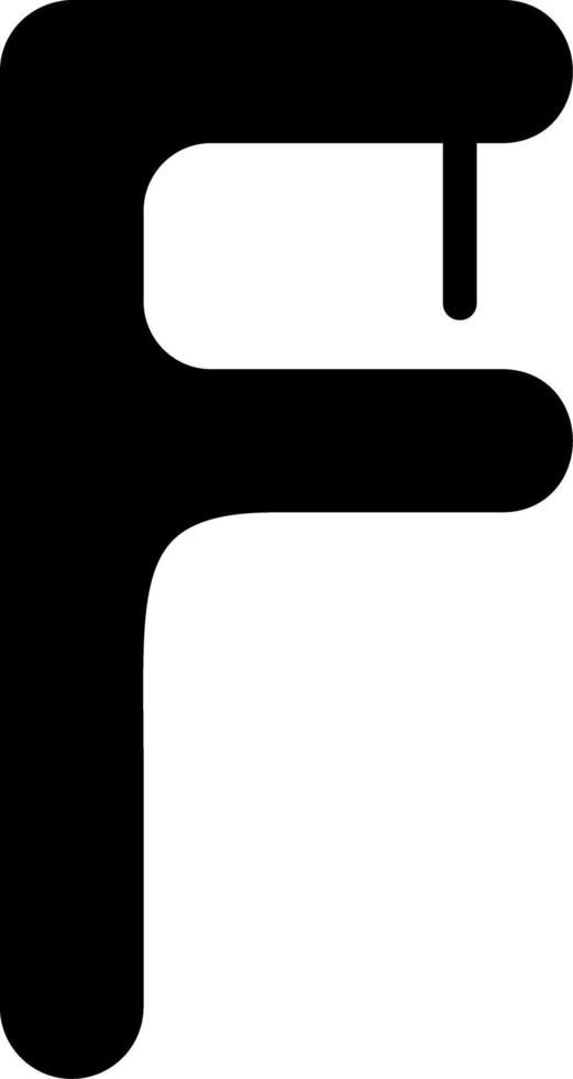 Dental Floss Solid Black Icon vector
