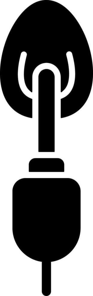 Anesthesia Solid Black Icon vector