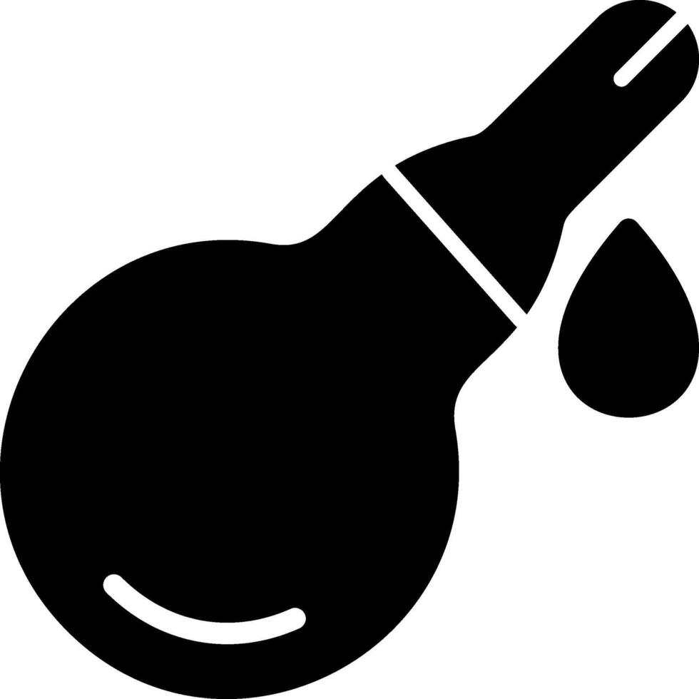 Enema Solid Black Icon vector