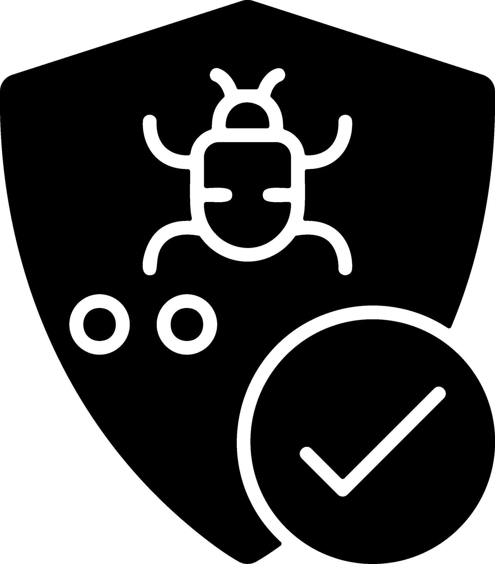 Malware Protection Flat Solid Black Icon 66721033 Vector Art at Vecteezy