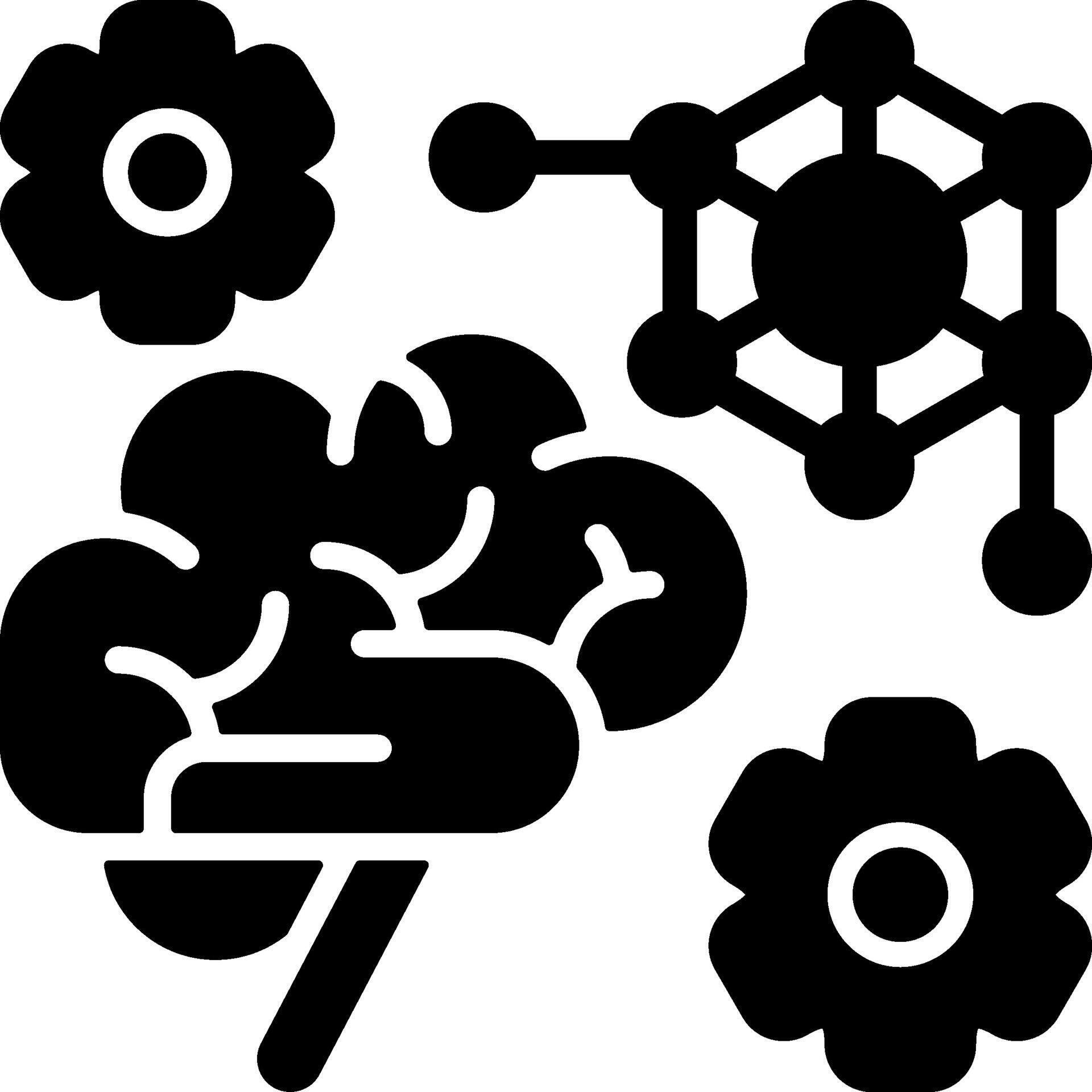 Logical Brain Function Solid Black Icon 66721328 Vector Art at Vecteezy