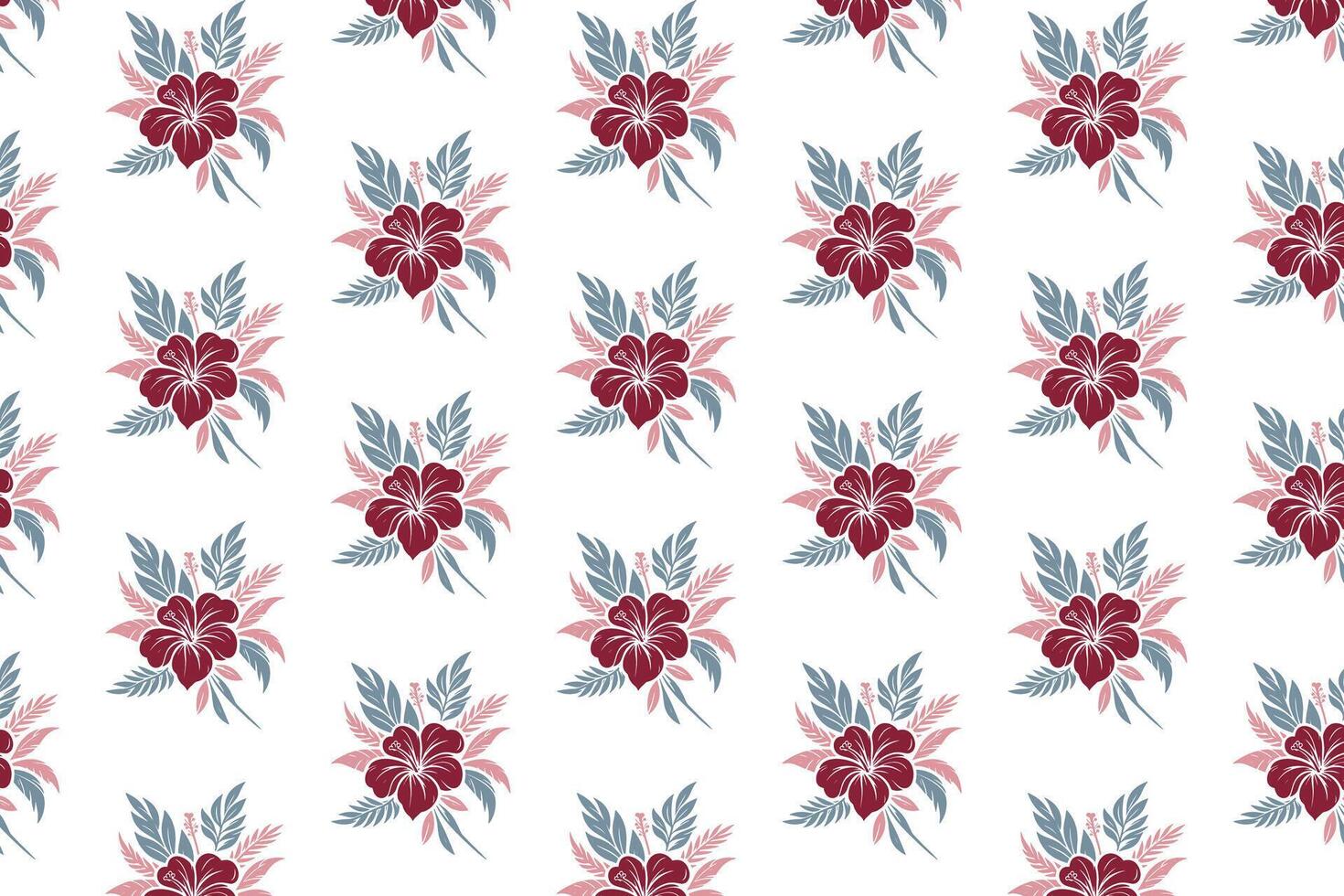 abstract floral pattern design using one line sketching technique for rose flowers and botanical shapes for home textile fashion kitchen wear and wrapping usage vector