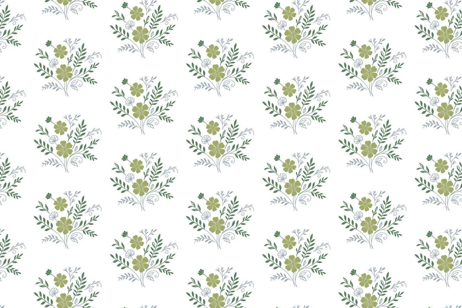 continuous floral pattern design featuring hand drawn one line roses and botanical leaves ideal for fabric printing wrapping kitchen textiles pillow covers and fashion wear vector