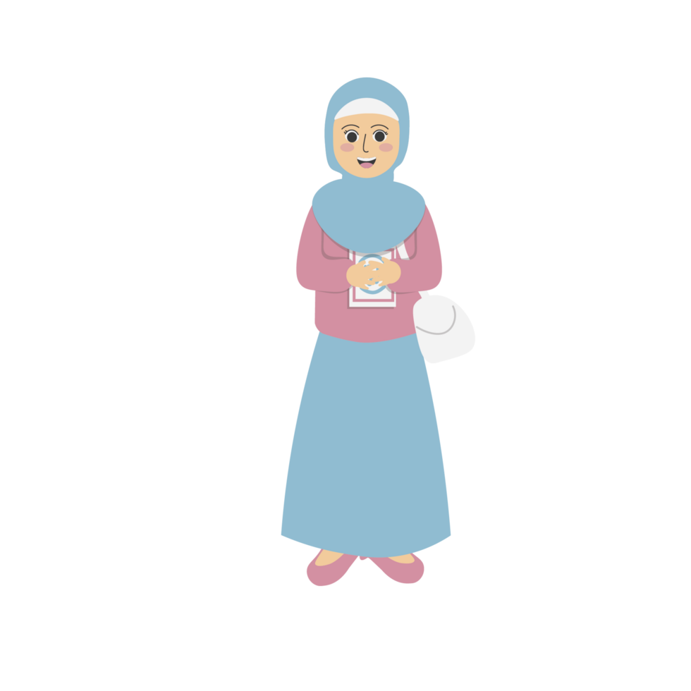 Friendly Muslim Character png