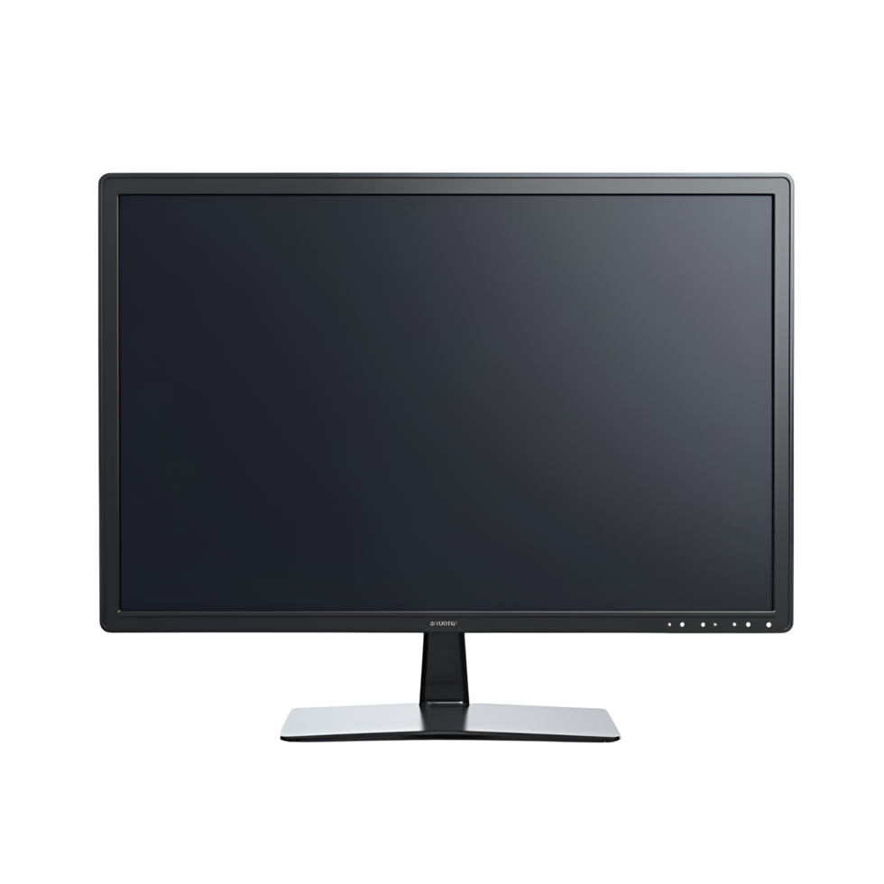 Wide Computer Display Screen Transparent Background png