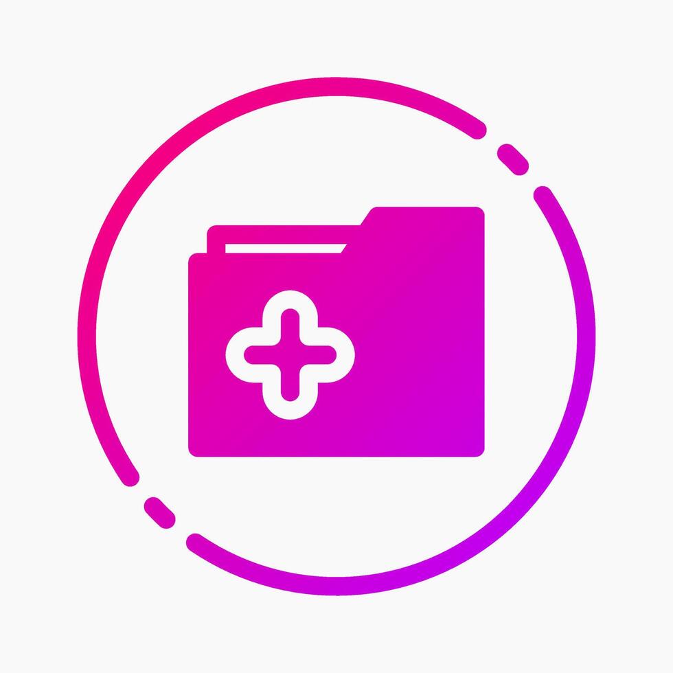 Design Illustration graphic of add files icon with gradient style. Suitable for UI, mobile design, web design, etc. vector