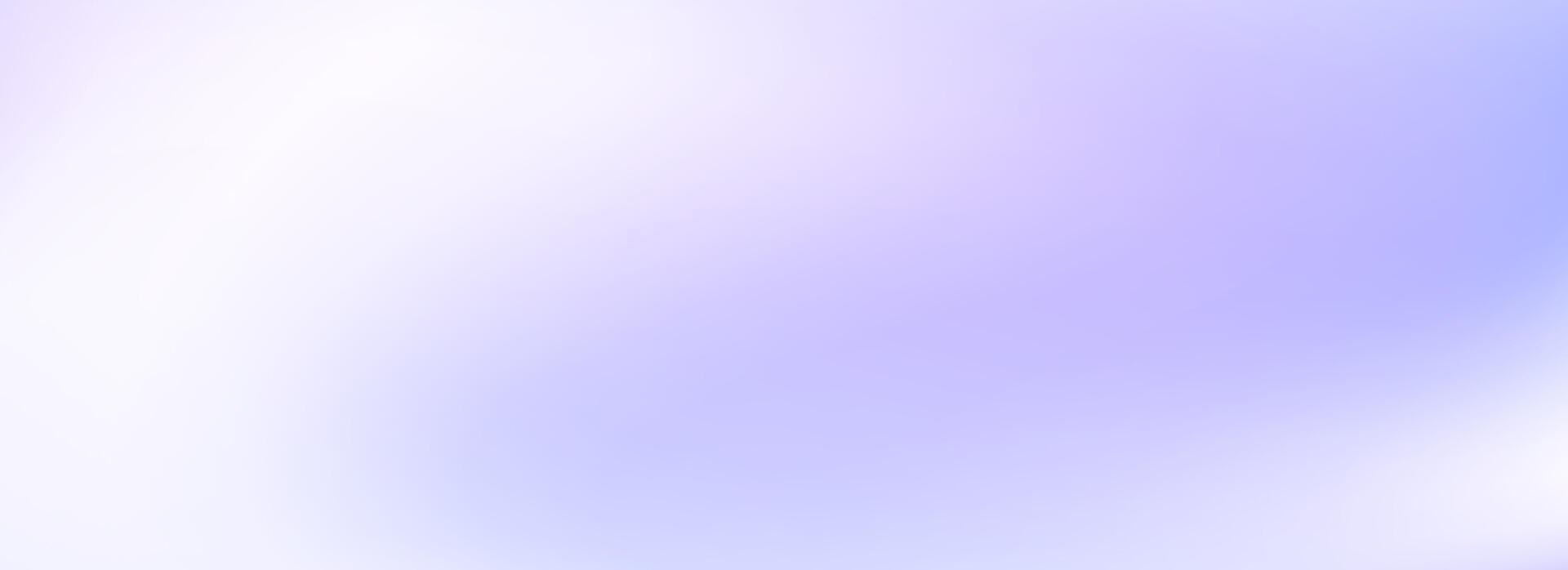 Abstract smooth lavender gradient background. Soft blurred light purple wallpaper. Universal pastel lilac color backdrop for banner, flyer, presentation, advertising. Subtle liquid violet cover vector