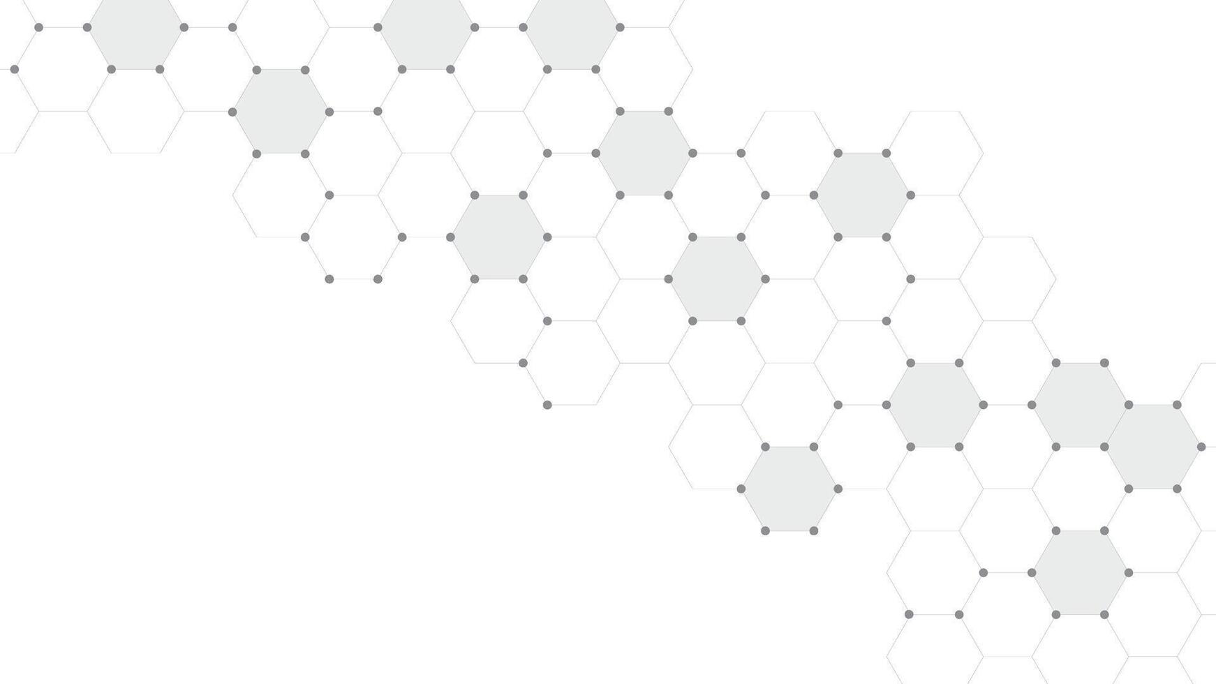 Hexagon pattern abstract medical background. Geometric shape technology digital hi tech. Creative idea for medical, technology or science design vector