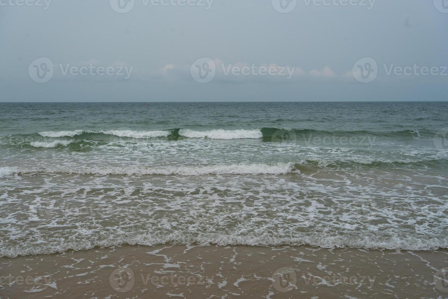 The sea in the eastern region of the bay Thailand photo
