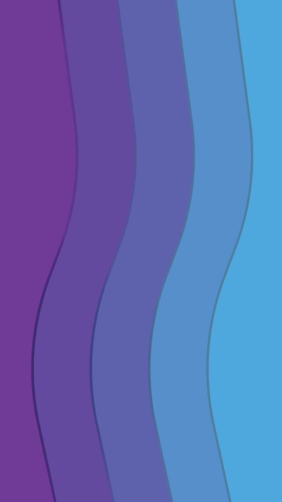 Abstract Wavy Background Design in Vibrant Purple and Blue Hues vector