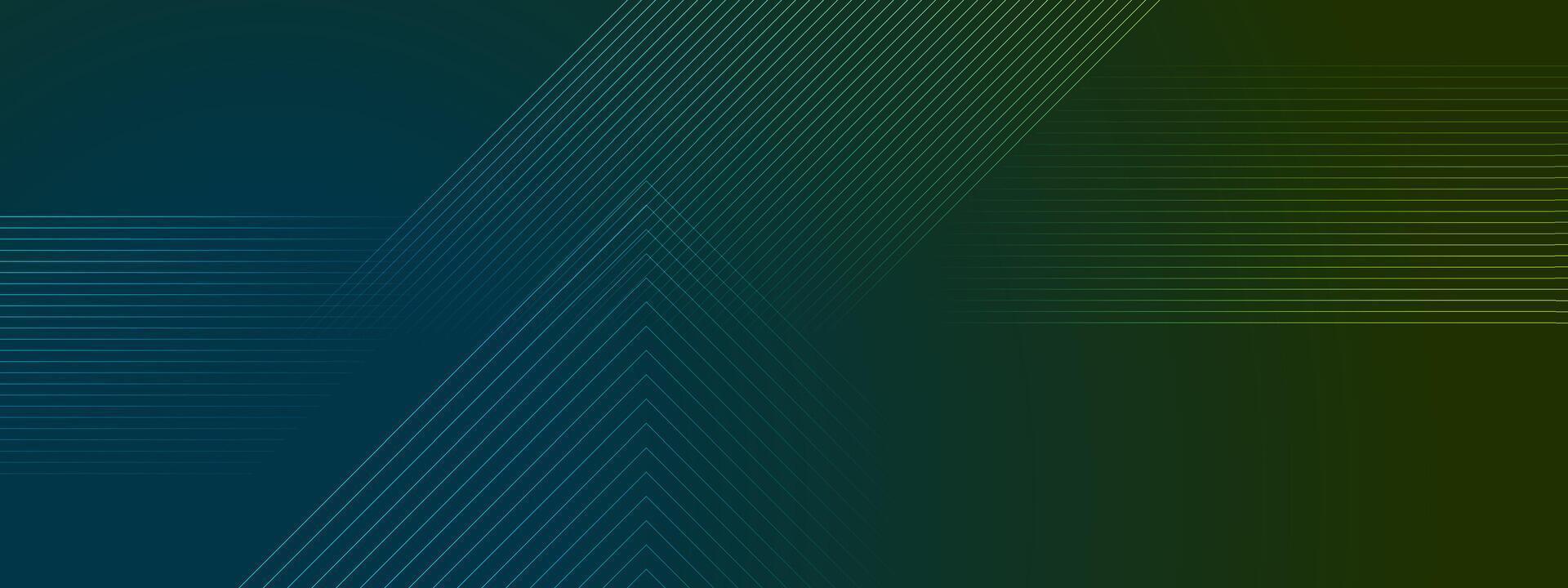 Minimal lines abstract futuristic tech background vector