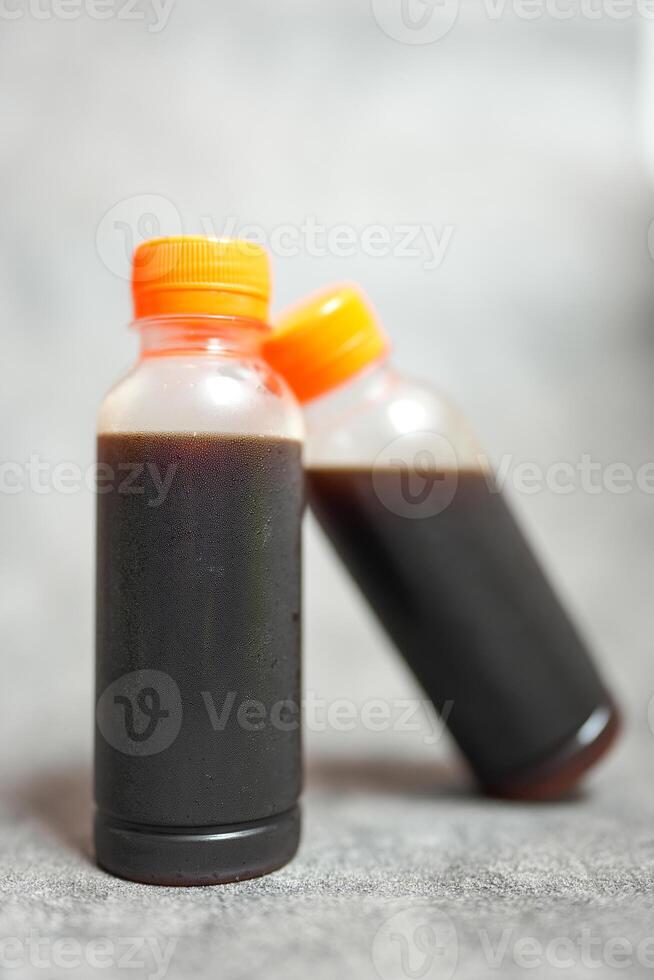 Cold brew coffee in take home packaging photo
