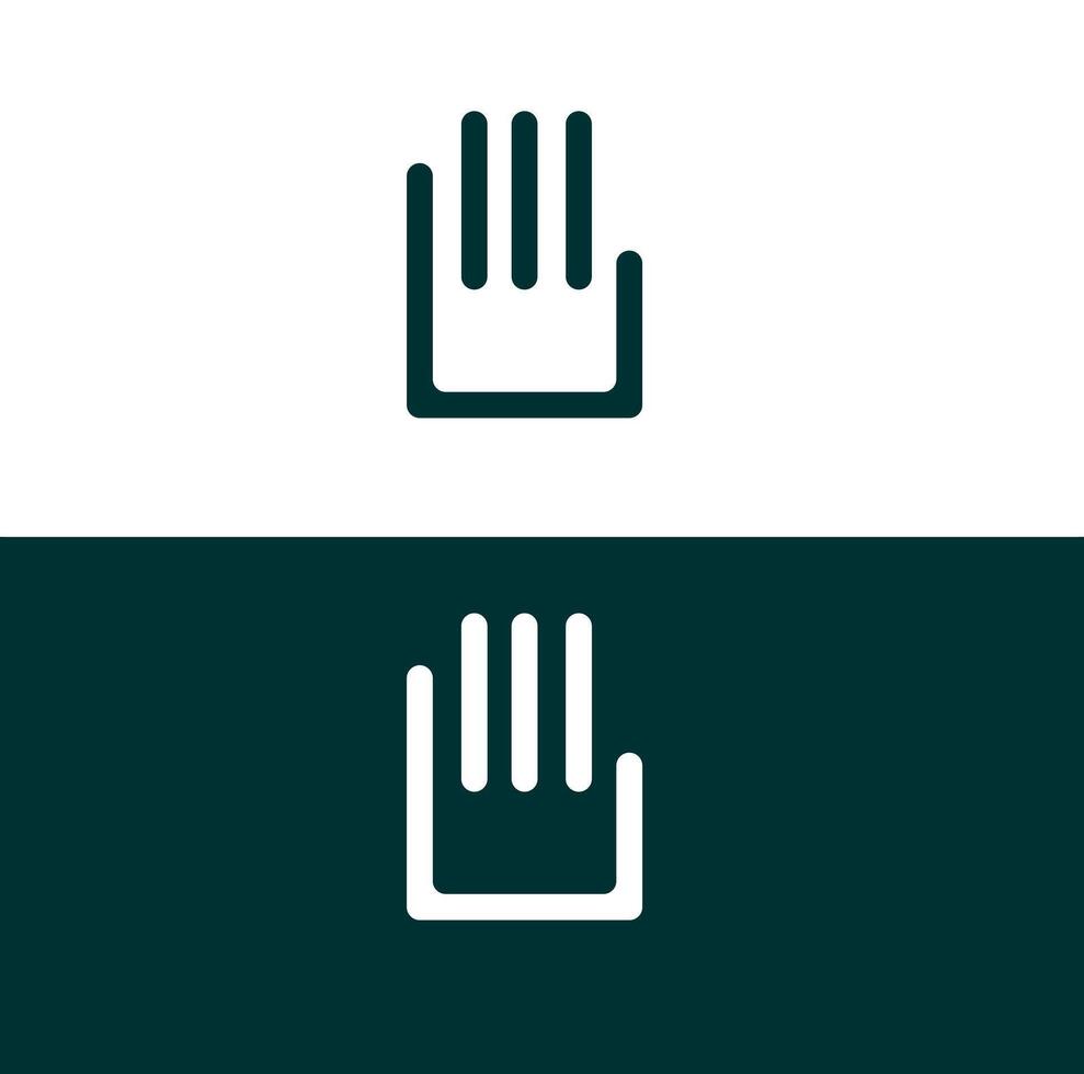 abstract image of the financial scale and hand vector