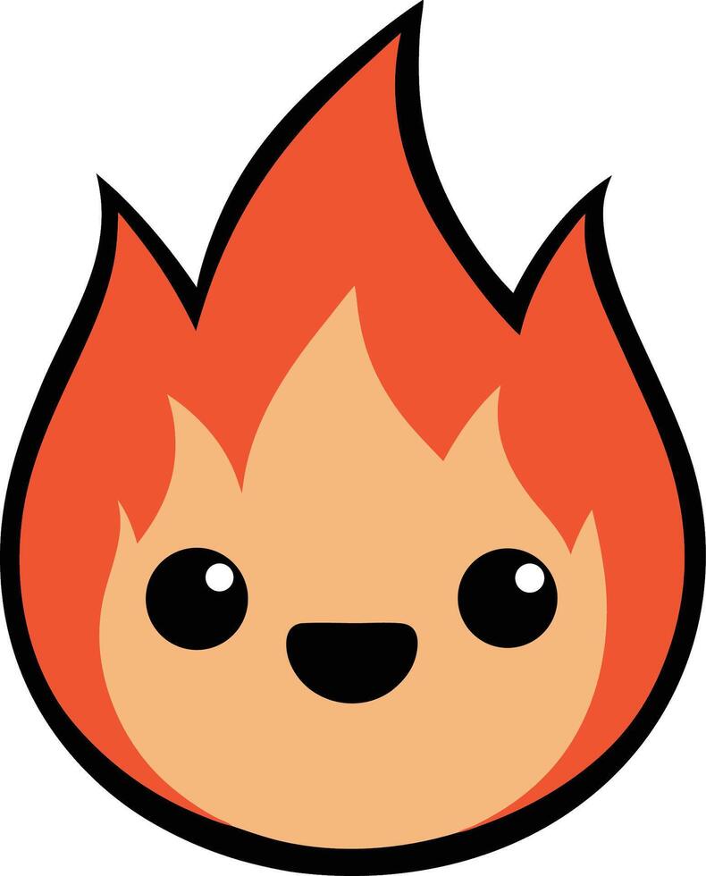 Isolated Fire Spark Graphic Bright Particle on White vector