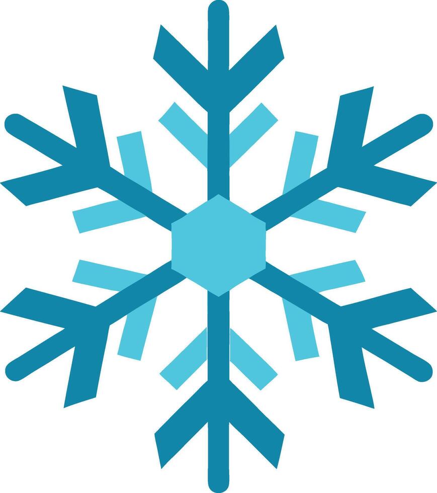 Sparkling Christmas Snowflake Icon on White Background Holiday Cheer vector