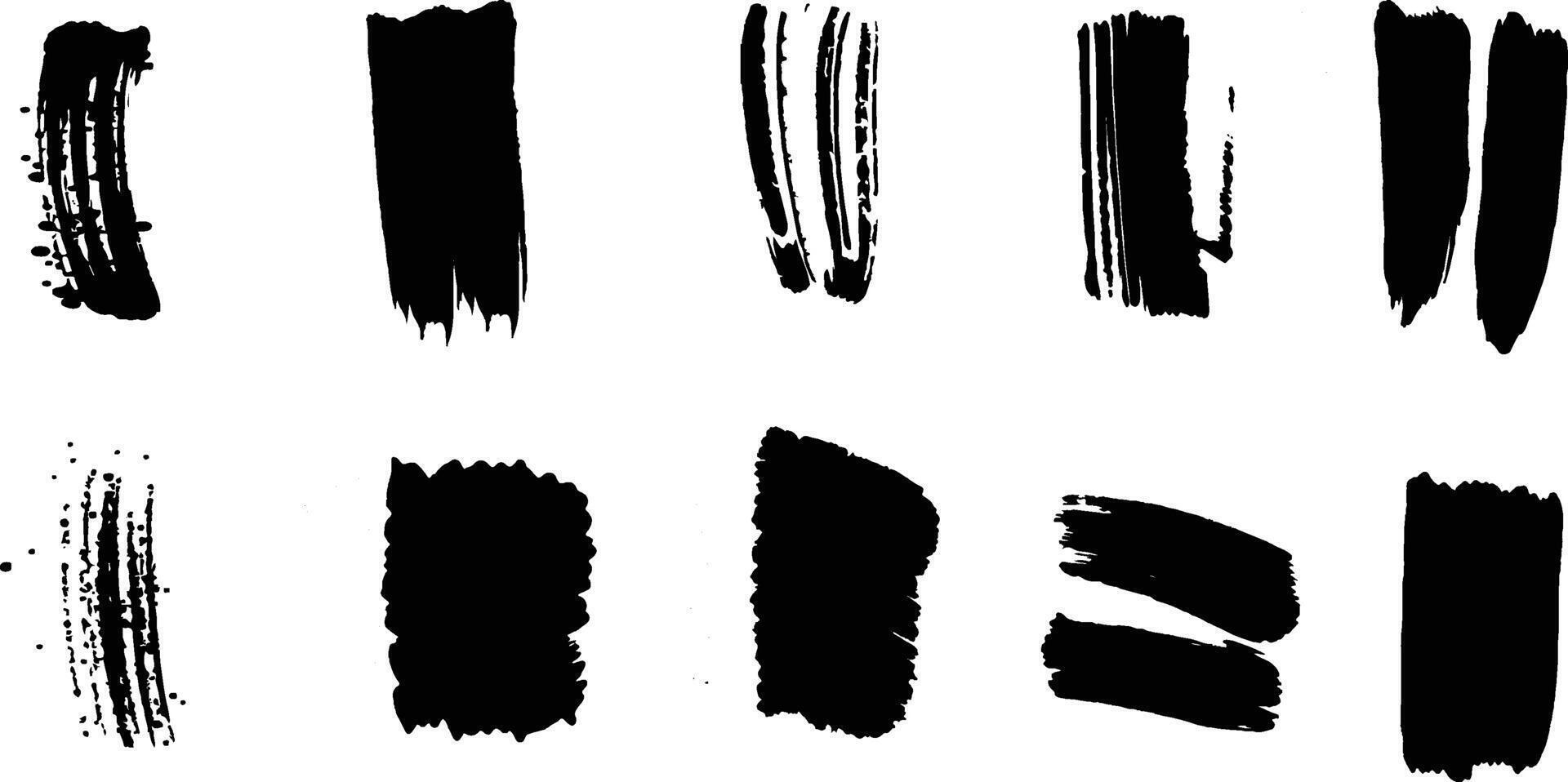 Black Paint Splatter vector
