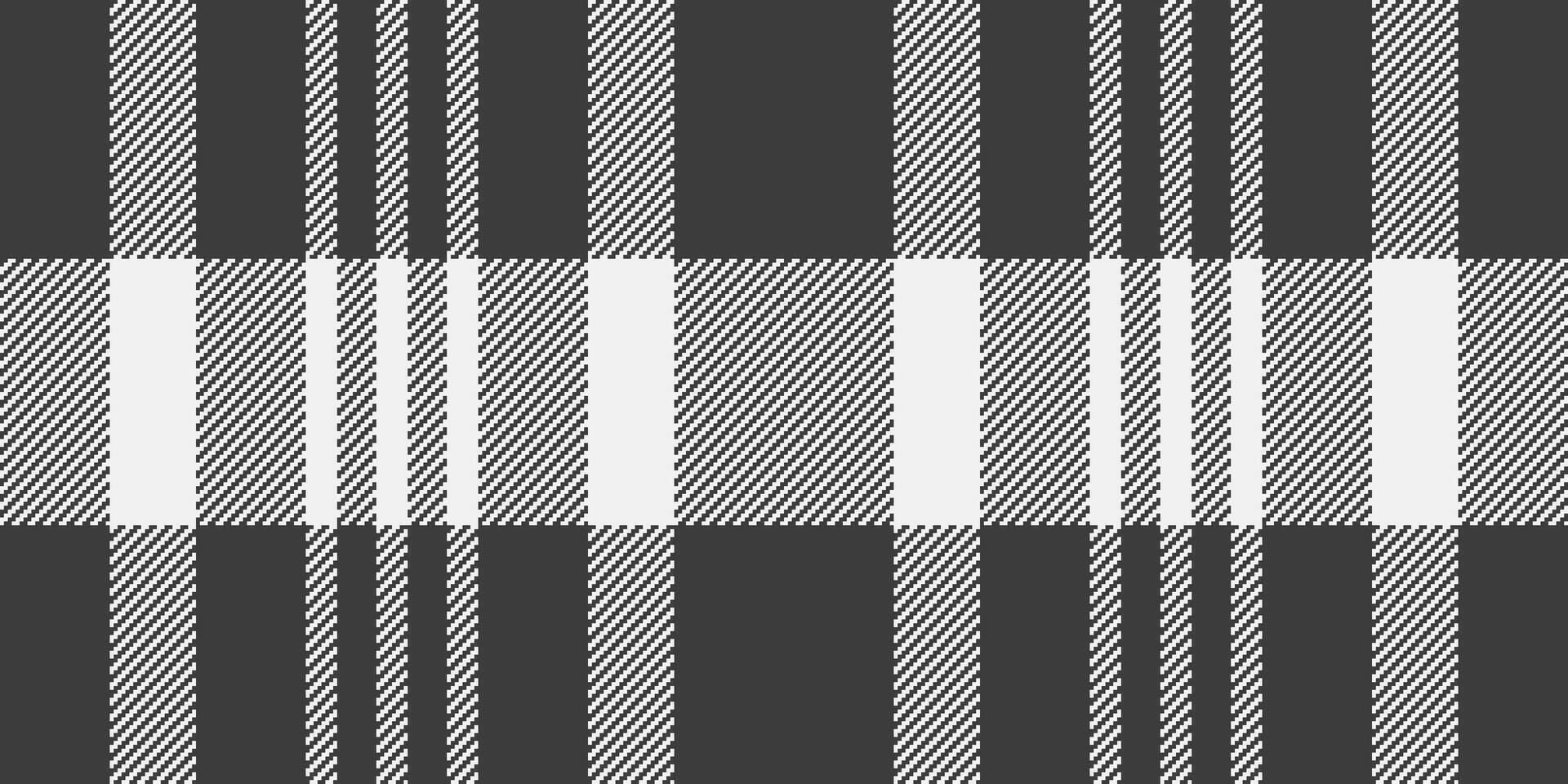 Packing background check plaid, event fabric textile. Softness seamless tartan texture pattern in grey and white colors. vector