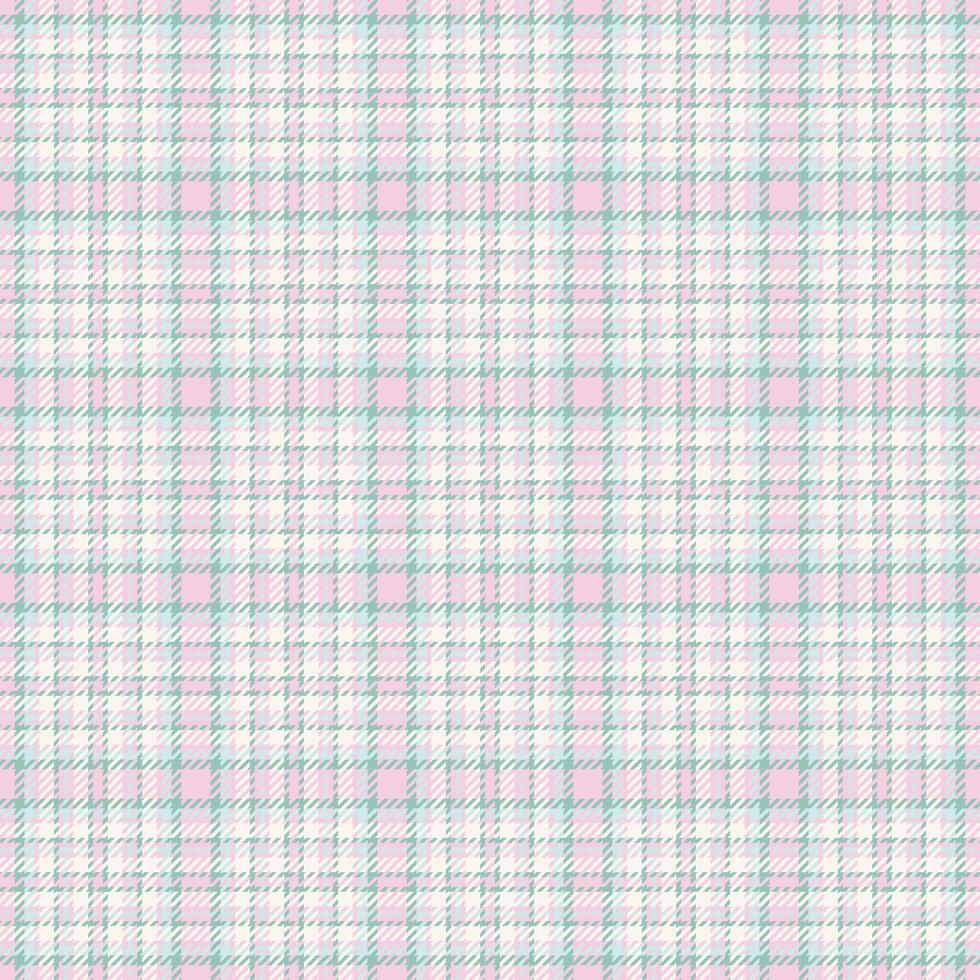 Autumn texture plaid background, curve textile check. Industry pattern fabric seamless tartan in light and white colors. vector