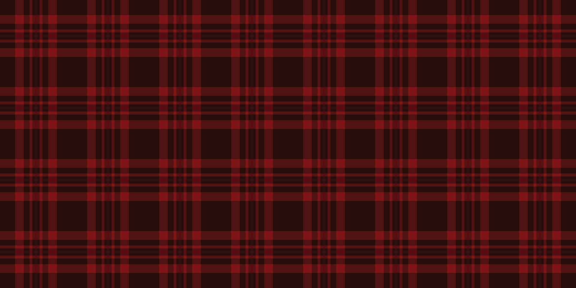 Checks fabric check plaid, scrapbook texture background seamless. Blanket pattern textile tartan in red and black colors. vector