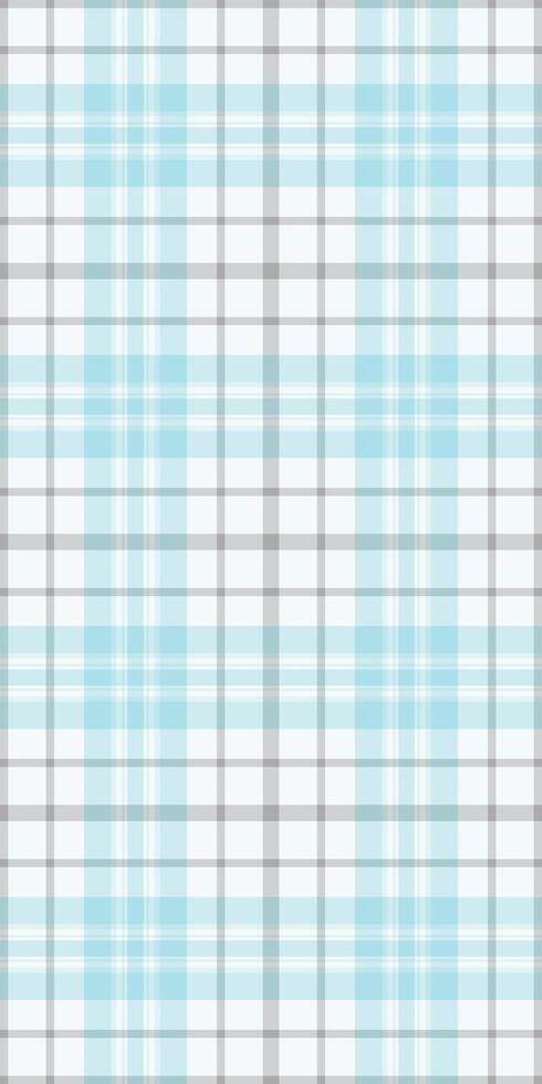 Subtle pastel blue and gray plaid pattern. Perfect for backgrounds, textiles, or web design. Clean, minimalist aesthetic evokes serenity and calmness. Versatile image for various projects. vector
