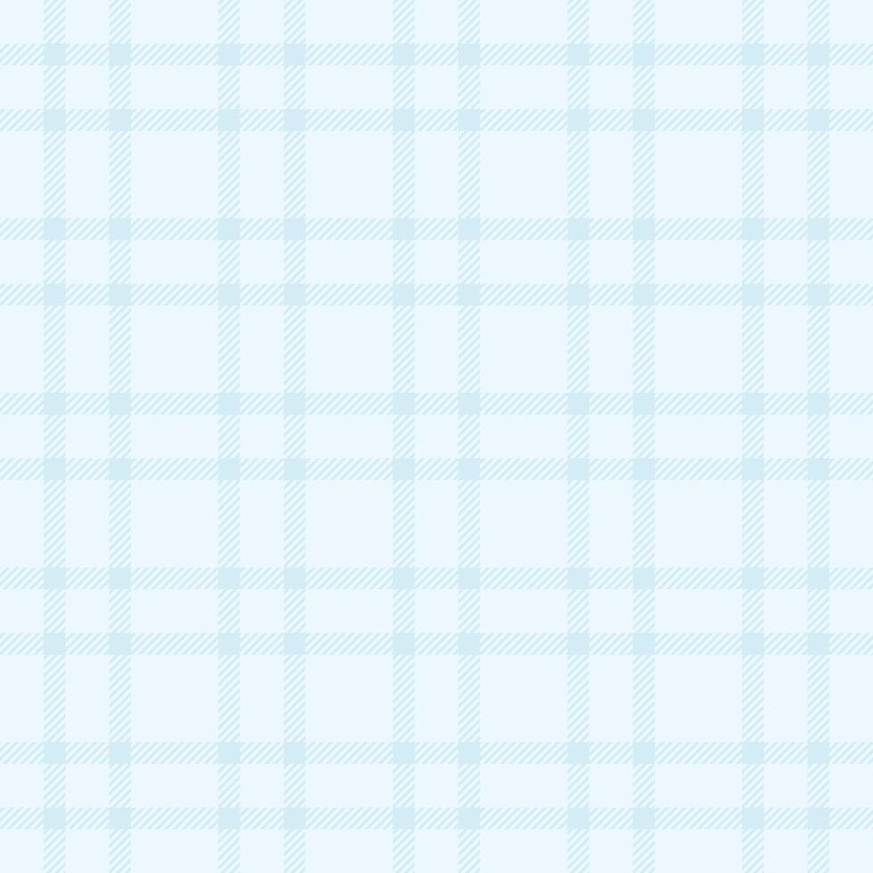Symmetry check pattern plaid, christmas texture seamless . Front background tartan textile fabric in alice blue and light colors. vector