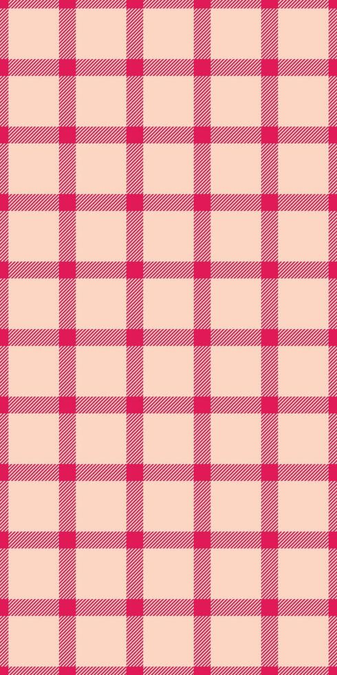 Elegant blush pink and crimson plaid pattern. Perfect for textile design, website backgrounds, or scrapbooking projects. vector