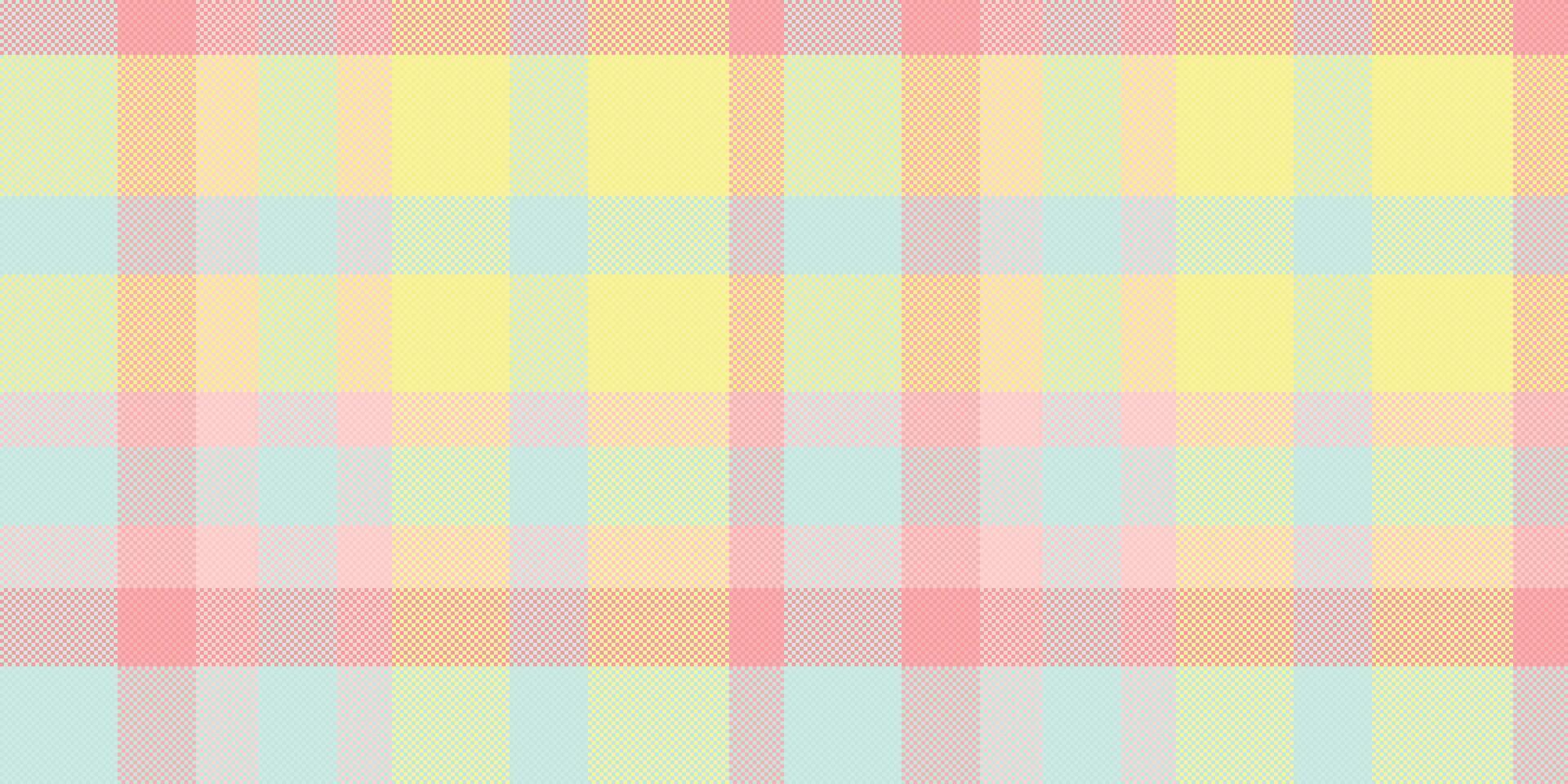 Pastel plaid pattern background. Soft, cheerful colors evoke feelings of happiness and serenity. Ideal for textile design, websites, branding, and stationery. vector