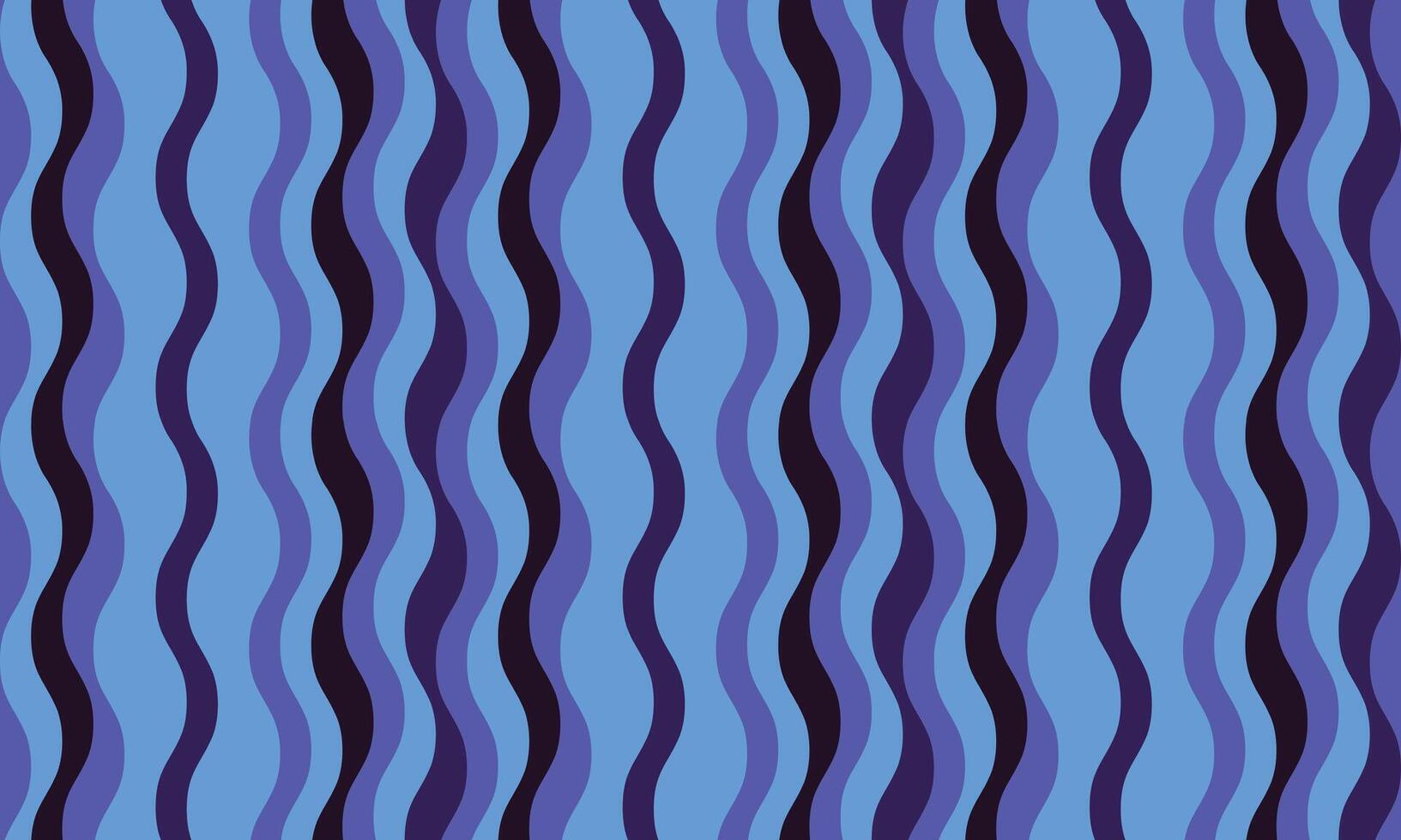 Abstract wavy lines pattern in shades of blue and purple. Perfect for backgrounds, textiles, website design, and more. This vibrant, retroinspired design offers a dynamic and playful visual texture. vector