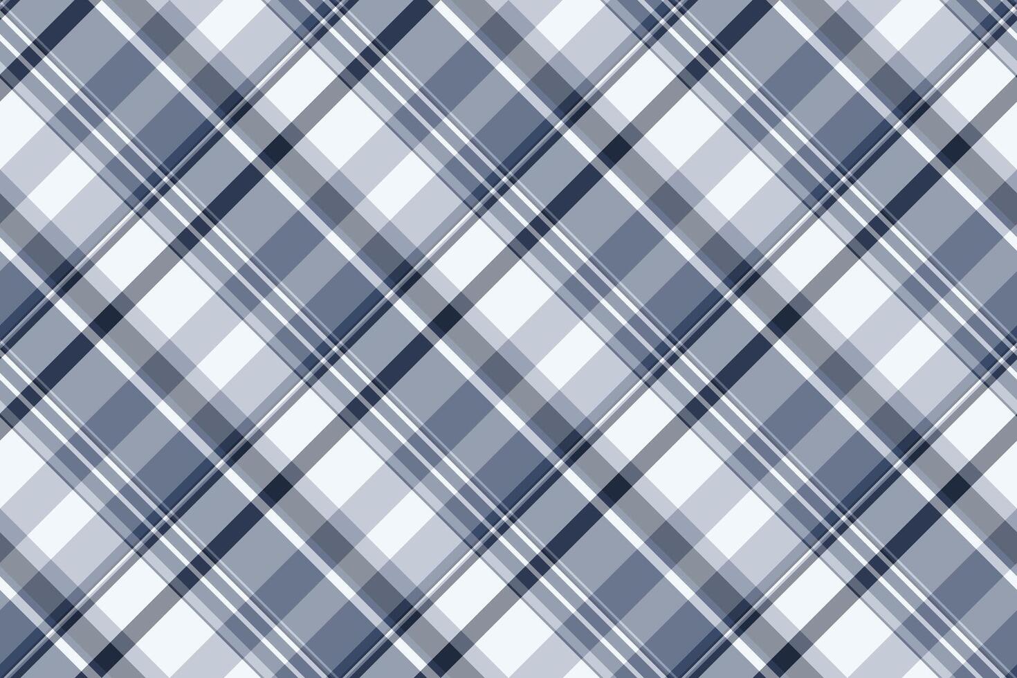 Classic blue plaid pattern. Perfect for backgrounds, textiles, or graphic design. A timeless and versatile design element, suggesting tradition, comfort, and style. vector