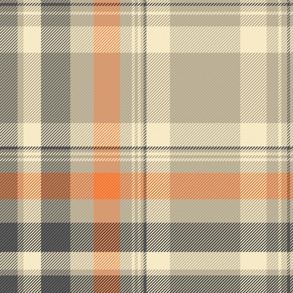 Elegant seamless plaid pattern. Classic tartan design with woven texture. Ideal for backgrounds, textiles, apparel, digital projects. vector