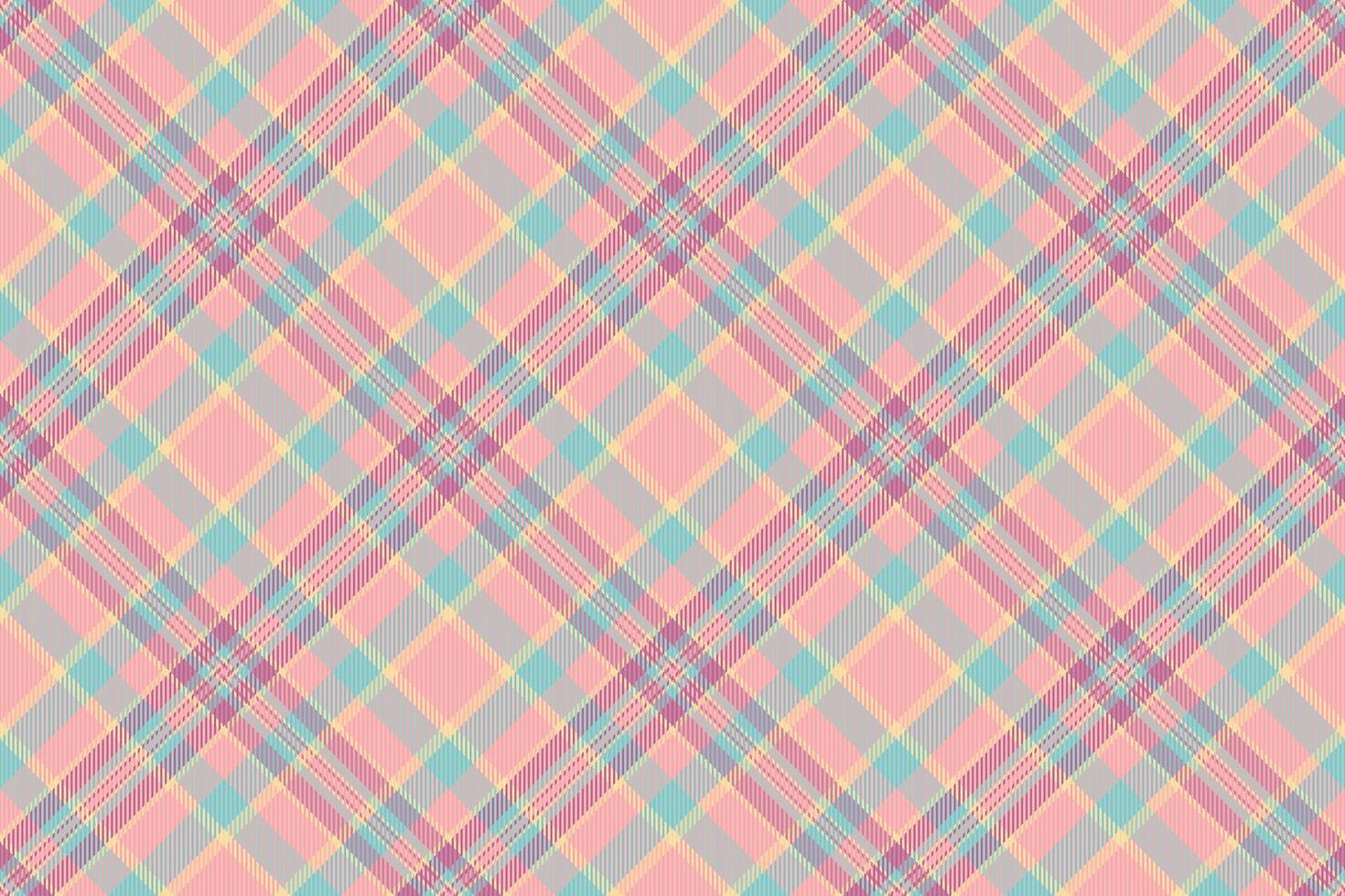 Layout check tartan, american fabric background pattern. Hobby seamless textile plaid texture in light and red colors. vector