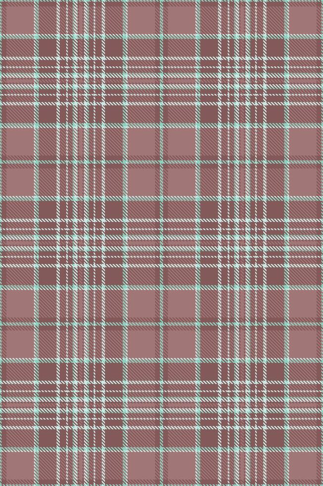 Season pattern plaid texture, styled textile tartan seamless. Linear background fabric check in red and pastel colors. vector