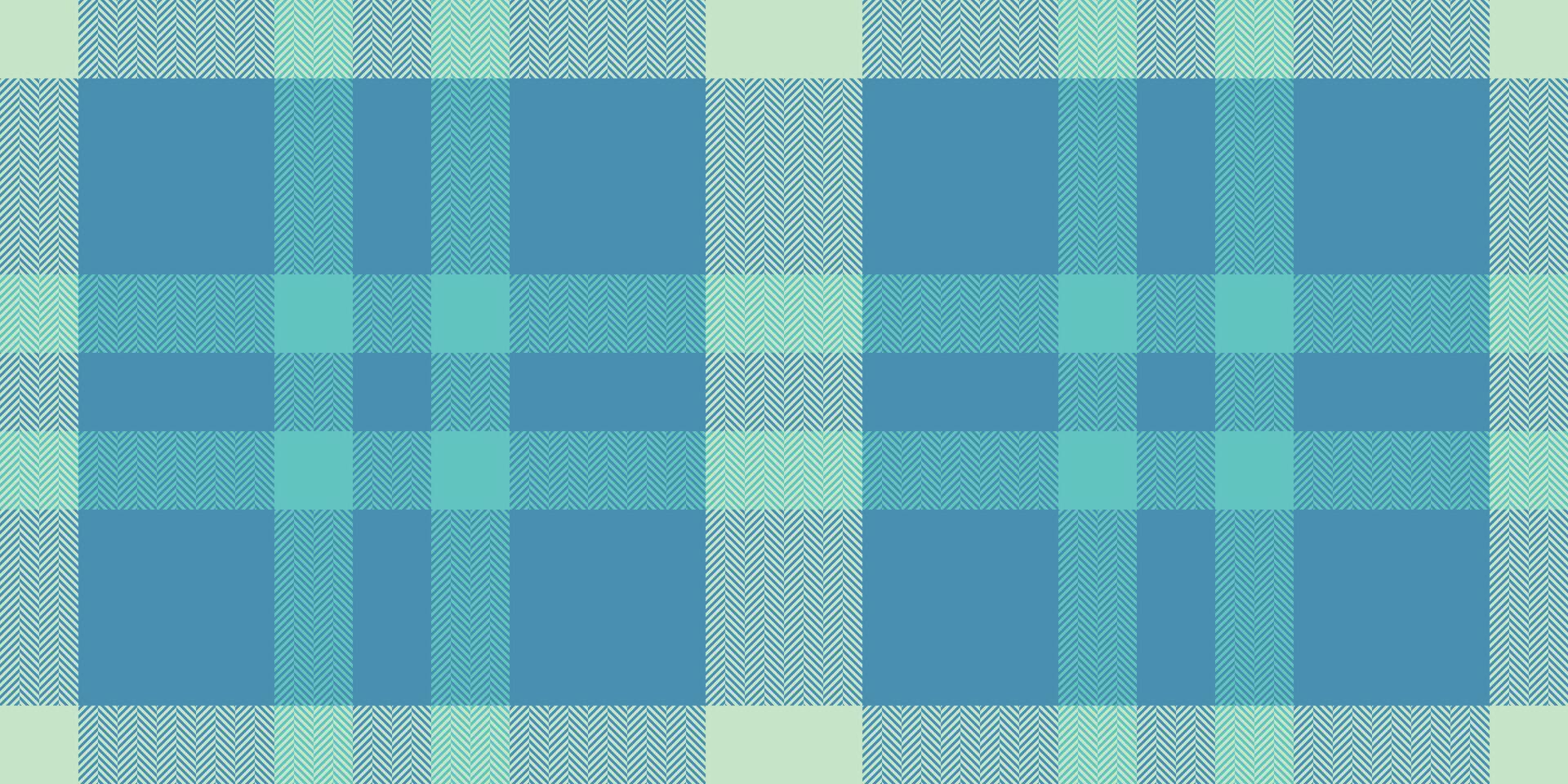 Seamless teal and mint green plaid pattern. Perfect for textile design, website backgrounds, or crafting projects. This fresh, calming pattern evokes feelings of serenity and style. vector