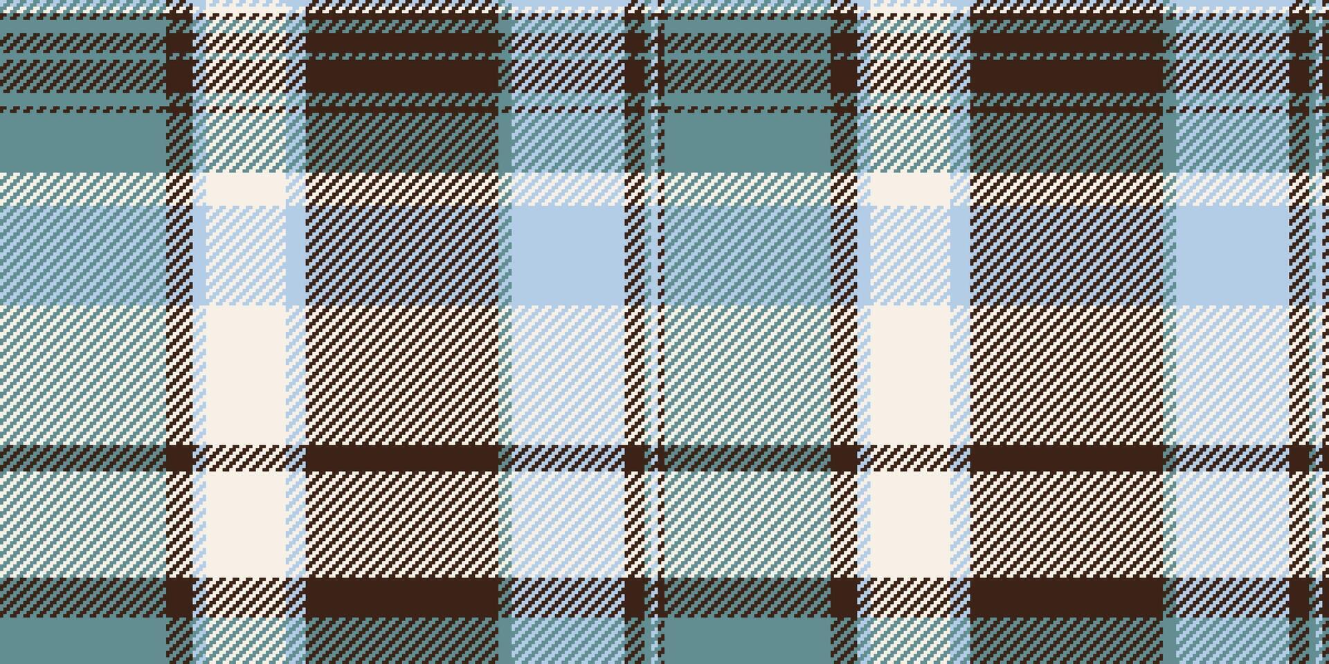 Antique tartan pattern plaid, choice seamless fabric check. Dreamy texture textile background in linen and dark colors. vector